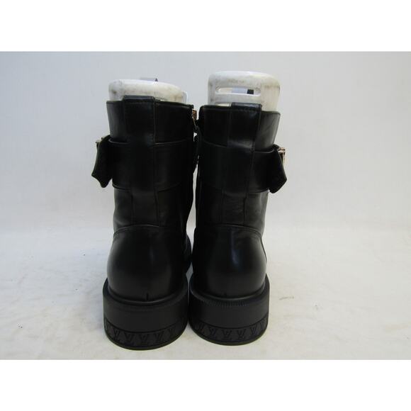 Louis Vuitton Womens Size EUR 41 Black Leather Flat Ranger Ankle Boot - Picture 7 of 11